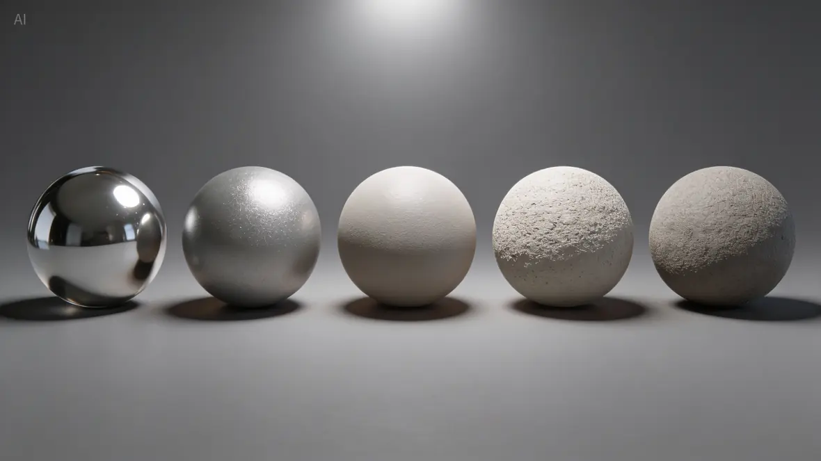 Photoreal materials with tactile depth